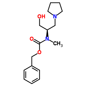 (S)-1-pyrrolidin-2-hydroxymethyll-2-(n-cbz-n-methyl)amino-ethane Structure,675602-76-3Structure