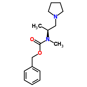 (S)-1-pyrrolidin-2-methyl-2-(n-cbz-n-methyl)amino-ethane Structure,675602-79-6Structure