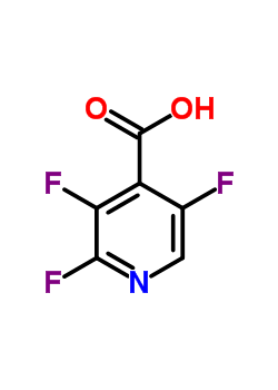 2,3,5-Trifluoropyridine-4-carboxylic acid Structure,675602-91-2Structure