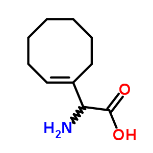 2-氨基-2-[(1E)-1-环辛烯基]乙酸结构式_67654-45-9结构式