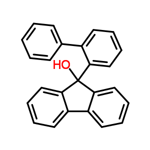 9-(2-苯基苯基)芴-9-醇结构式_67665-44-5结构式