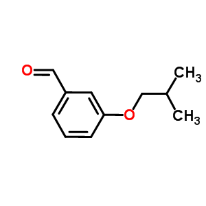 3-异丁氧基苯甲醛结构式_67698-69-5结构式