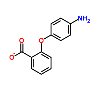 2-(4-氨基苯氧基)苯羧酸结构式_67724-03-2结构式