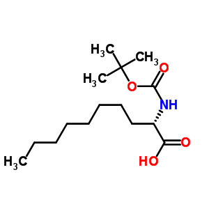 N-boc-2-octyl-l-glycine Structure,67862-03-7Structure