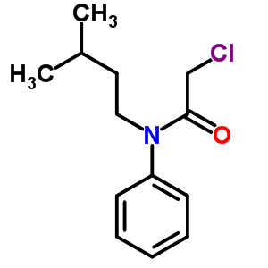 2-氯-n-(3-甲基丁基)-n-苯基-乙酰胺结构式_67898-04-8结构式