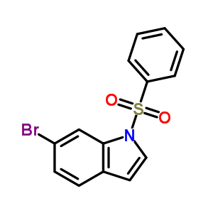 1H-Indole, 6-bromo-1-(phenylsulfonyl)- Structure,679794-03-7Structure
