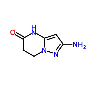 2-氨基-6,7-二氢吡唑并[1,5-a]嘧啶-5(4H)-酮结构式_68176-11-4结构式