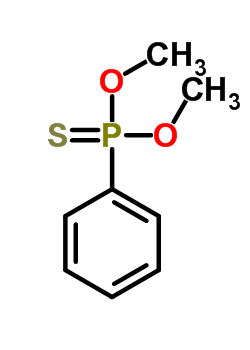苯基硫代膦酸二甲酯结构式_6840-11-5结构式