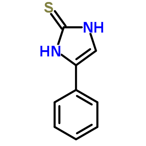 4-苯基咪唑-2-硫醇结构式_6857-34-7结构式