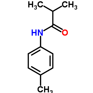2-甲基-n-(4-甲基苯基)-丙酰胺结构式_6876-49-9结构式
