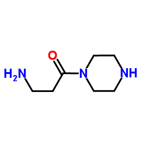 (9ci)-1-(3-氨基-1-氧代丙基)-哌嗪结构式_691394-08-8结构式