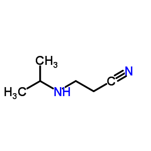 3-(异丙基氨基)丙腈结构式_692-98-8结构式