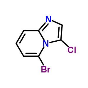 5-溴-3-氯咪唑并[1,2-a]吡啶结构式_69214-13-7结构式