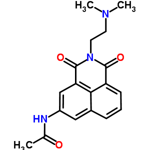 N-acetyl amonafide Structure,69409-02-5Structure