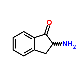 2-氨基-2,3-二氢-1H-茚-1-酮盐酸盐结构式_6941-16-8结构式