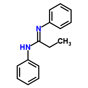N,N-二苯基丙脒结构式_6944-19-0结构式