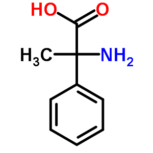 2-氨基-2-苯基丙酸结构式_6945-32-0结构式