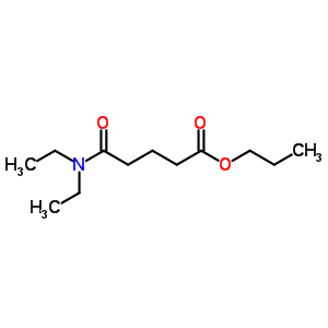 5-(二乙基氨基)-5-氧代戊酸丙酯结构式_6946-56-1结构式