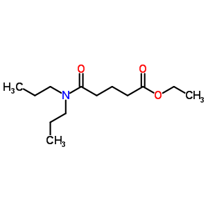 5-(二丙基氨基)-5-氧代-戊酸乙酯结构式_6946-71-0结构式