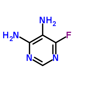 (9ci)-6-氟-4,5-嘧啶二胺结构式_695-78-3结构式