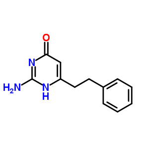 2-氨基-6-苯乙基-3H-嘧啶-4-酮结构式_6951-49-1结构式