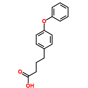 4-(4-苯氧基苯基)丁酸结构式_6958-94-7结构式