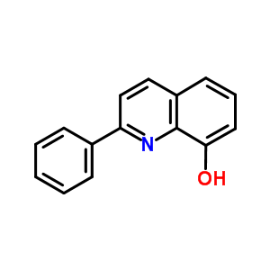 2-苯基-8-羟基喹啉结构式_6961-25-7结构式