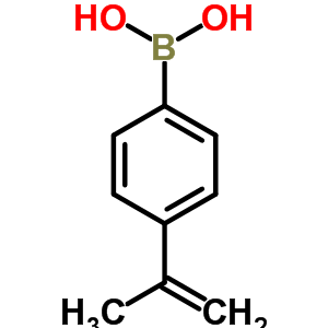 4-(1-丙烯-2-基)苯硼酸结构式_6962-76-1结构式