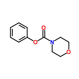 4-(苯基氧基羰基)吗啉结构式_69630-20-2结构式