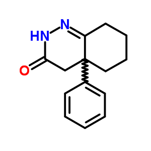 4a-苯基-4,4a,5,6,7,8-六氢-3(2H)-噌啉酮结构式_6964-13-2结构式