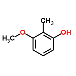 2-甲基-3-甲氧基苯酚结构式_6971-52-4结构式