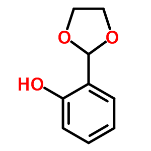 2-(1,3-二氧杂烷-2-基)-苯酚结构式_6988-19-8结构式