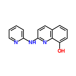 2-(2-吡啶氨基)-8-羟基喹啉结构式_70125-23-4结构式