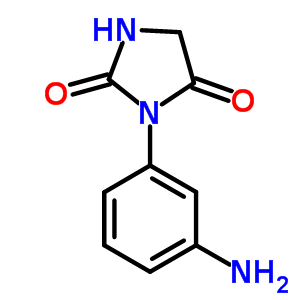 3-(3-氨基苯基)-2,4-咪唑啉二酮结构式_702638-03-7结构式