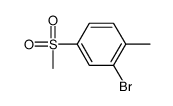 2-Bromo-1-methyl-4-(methylsulfonyl)benzene Structure,702672-96-6Structure