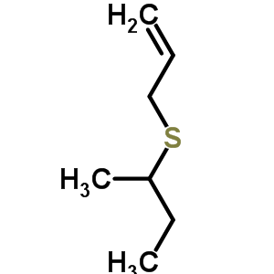 烯丙基仲丁基硫化物结构式_70289-07-5结构式