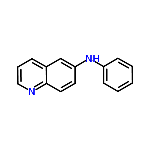 苯基-喹啉-6-胺结构式_70682-98-3结构式