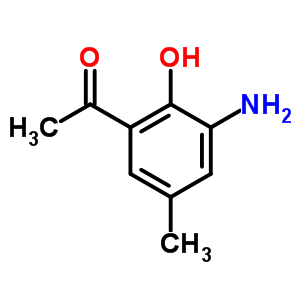 3-氨基-2-羟基-5-甲基苯乙酮结构式_70977-71-8结构式