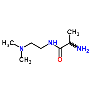 2-氨基-n-(2-二甲基氨基乙基)丙酰胺结构式_71274-83-4结构式