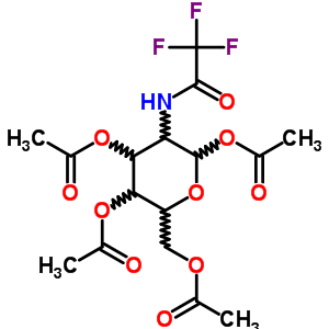 1,3,4,6-Tetra-o-acetyl-2-deoxy-2-trifluoracetamido-d-glucose Structure,7139-63-1Structure