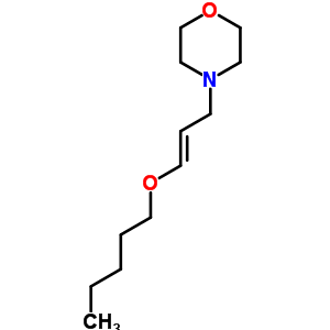 4-(3-戊基氧基烯丙基)吗啉结构式_7148-25-6结构式