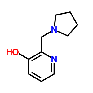 2-(吡咯烷-1-甲基)吡啶-3-醇结构式_7149-45-3结构式
