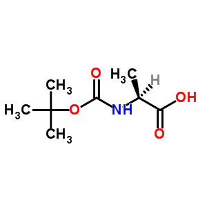 BOC-L-丙氨酸-D4氘代结构式_714964-61-1结构式