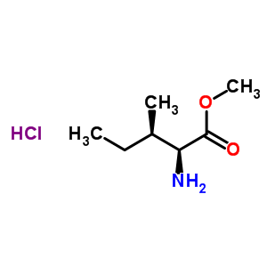 L-Allo异亮氨酸 甲酯盐酸盐结构式_71776-74-4结构式
