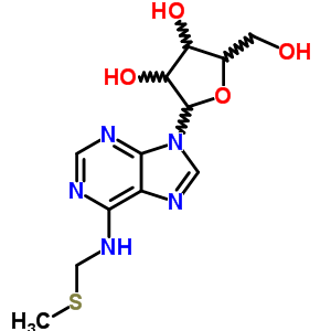 (9CI)-N-[(甲基硫代)甲基]-腺苷酸结构式_72071-18-2结构式