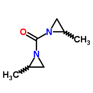 (7ci,8ci,9ci)-1,1-羰基双[2-甲基-氮丙啶结构式_7259-82-7结构式