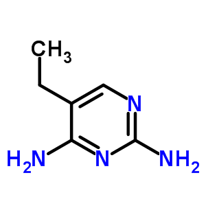 (9ci)-5-乙基-2,4-嘧啶二胺结构式_73119-06-9结构式
