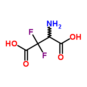 3-氨基-2,2-二氟-丁二酸结构式_73395-31-0结构式
