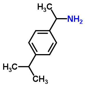 1-(4-异丙基苯基)乙胺结构式_73441-43-7结构式