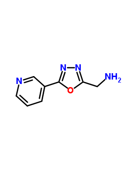 5-(3-吡啶)-1,3,4-噁二唑-2-甲胺结构式_737690-96-9结构式